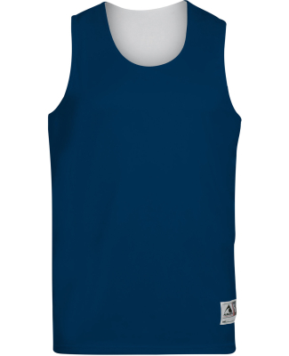 Augusta Sportswear 148 Adult Wicking Polyester Rev in Navy/ white
