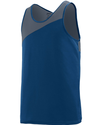 Augusta Sportswear 352 Unisex Accelerate Track & F in Navy/ graphite