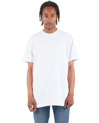 Shaka Wear SHASS Adult Active Short-Sleeve Crewnec in White