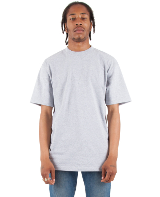 Shaka Wear SHMHSS Adult Max Heavyweight T-Shirt in Heather grey