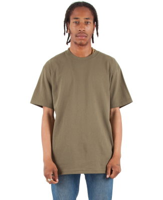 Shaka Wear SHMHSS Adult Max Heavyweight T-Shirt in Olive