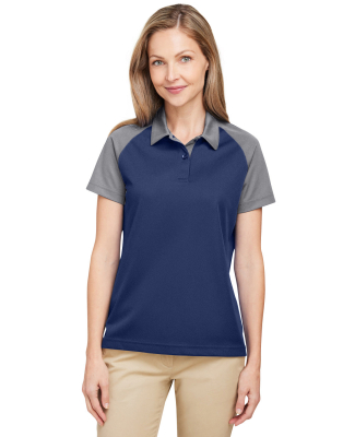 Team 365 TT21CW Ladies' Command Snag-Protection Co in Sport dark navy heather/ sport graphite