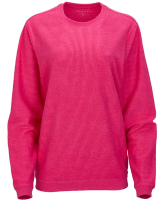 Boxercraft D02 Ladies Rally Corduroy Knit Pullover in Cosmic pink