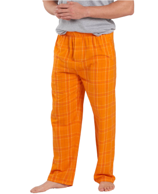 Boxercraft BM6624 Men's Harley Flannel Pant with P in Orange field day plaid