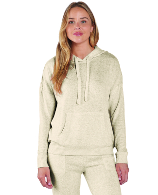 Boxercraft BW1501 Ladies' Cuddle Soft Hooded Sweat in Oatmeal heather