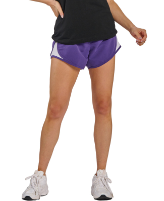 Boxercraft BW6102 Ladies' Basic Sport Short in Purple