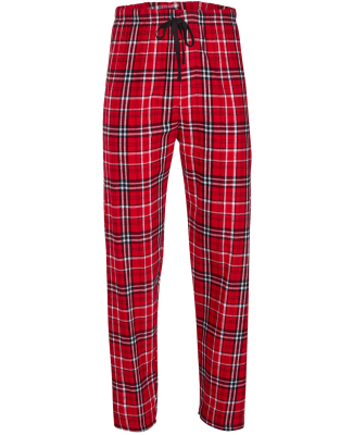 Boxercraft BW6620 Ladies' 'Haley' Flannel Pant wit in Red/ white