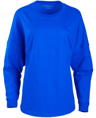 Boxercraft BW3514 Ladies' Oversized Pom Pom Jersey in Electric royal