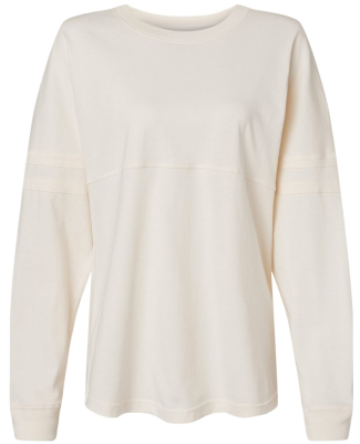 Boxercraft BW3514 Ladies' Oversized Pom Pom Jersey in Natural