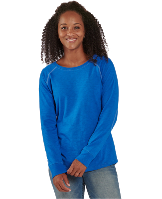 Boxercraft BW3166 Ladies' Payton Preppy Patch Long in Royal
