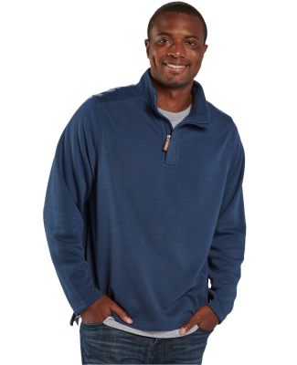 Boxercraft BM5201 Men's Sullivan Sweater Fleece Qu in Indigo
