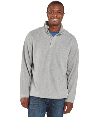 Boxercraft BM5201 Men's Sullivan Sweater Fleece Qu in Oxford heather