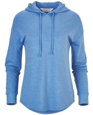 Boxercraft BW5301 Ladies' Dream Fleece Pullover Ho in Blue heather