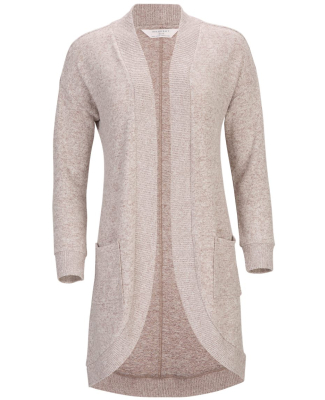 Boxercraft BW1103 Ladies' Cuddle Fabric Cardigan in Espresso heather