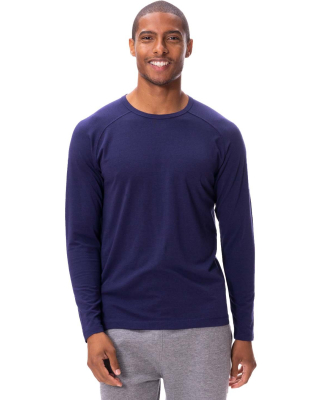 Threadfast Apparel 382LS Unisex Impact Long-Sleeve in Navy