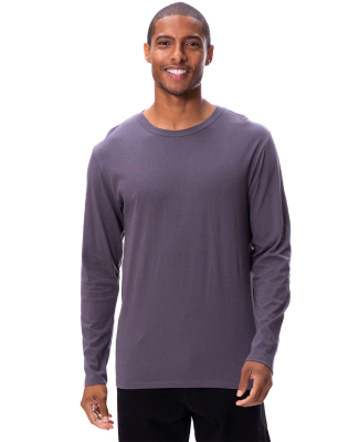 Threadfast Apparel 180LS Unisex Ultimate Long-Slee in Coal
