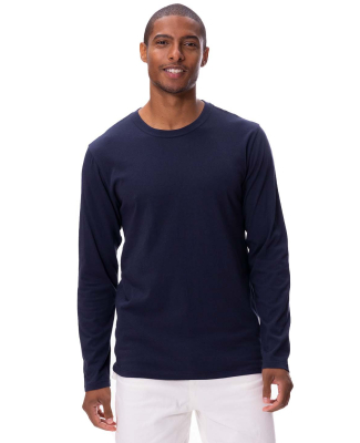 Threadfast Apparel 180LS Unisex Ultimate Long-Slee in Midnight navy