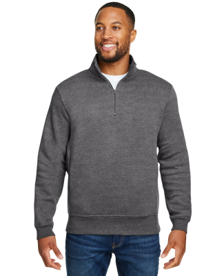 Threadfast Apparel 320Q Unisex Ultimate Fleece Qua in Charcoal heather
