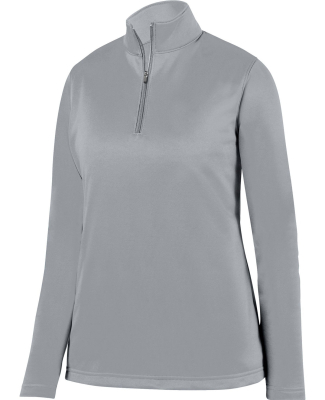 Augusta Sportswear 5509 Ladies' Wicking Fleece Qua in Athletic grey