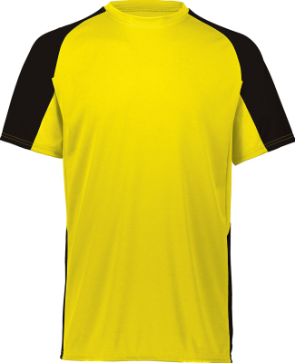 Augusta Sportswear 1518 Youth Cutter Jersey in Power yellow/ black