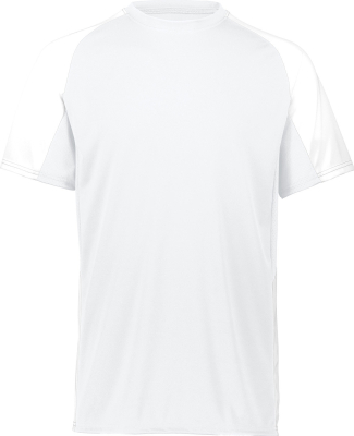 Augusta Sportswear 1518 Youth Cutter Jersey in White/ white