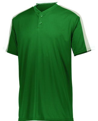 Augusta Sportswear 1557 Adult Power Plus Jersey 2. in Dark green/ white/ silver grey