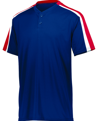 Augusta Sportswear 1557 Adult Power Plus Jersey 2. in Navy/ red/ white