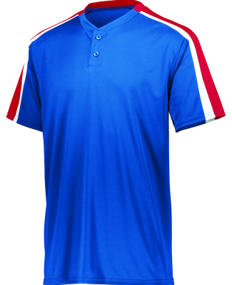 Augusta Sportswear 1557 Adult Power Plus Jersey 2. in Royal/ red/ white