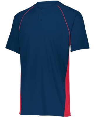 Augusta Sportswear 1560 Unisex True Hue Technology in Navy/ red