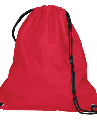 Augusta Sportswear 1905 PVC Coating Cinch Bag in Red