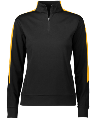 Augusta Sportswear 4388 Ladies' Medalist 2.0 Pullo in Black/ gold