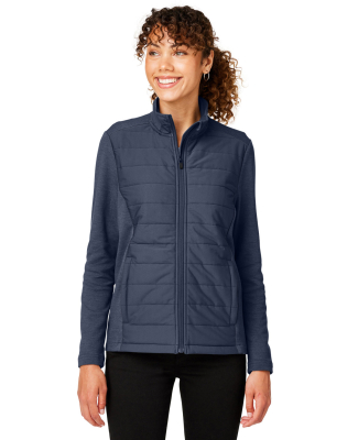 Devon and Jones DG704W New Classics® Ladies' Char in Navy melange/ navy