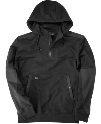 DRI DUCK 7349 Men's Mission Quarter-Zip in Black