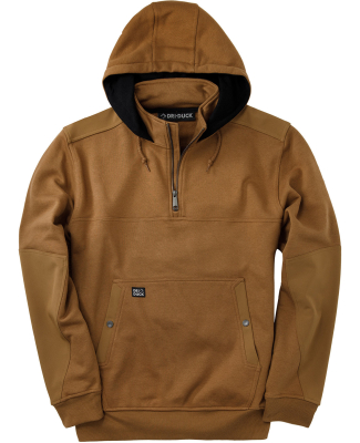 DRI DUCK 7349 Men's Mission Quarter-Zip in Saddle