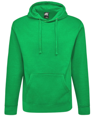 J America 8720 Unisex BTB Fleece Hooded Sweatshirt in Kelly