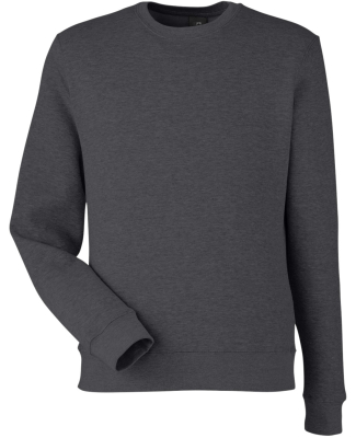 J America 8721 Unisex BTB Fleece Sweatshirt in Charcoal heather