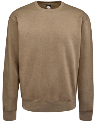 J America 8721 Unisex BTB Fleece Sweatshirt in Desert