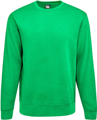 J America 8721 Unisex BTB Fleece Sweatshirt in Kelly