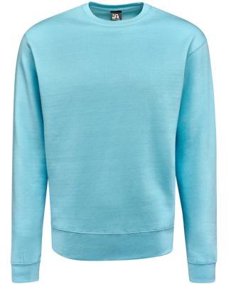 J America 8721 Unisex BTB Fleece Sweatshirt in Sky
