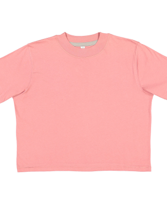 LA T 3518 Ladies' Boxy T-Shirt in Mauvelous