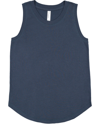 LA T 2692 Youth Relaxed Tank in Denim