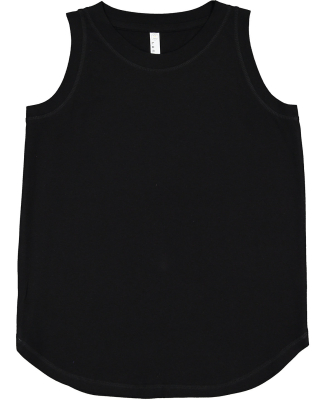 LA T 3592 Ladies' Relaxed Tank in Black