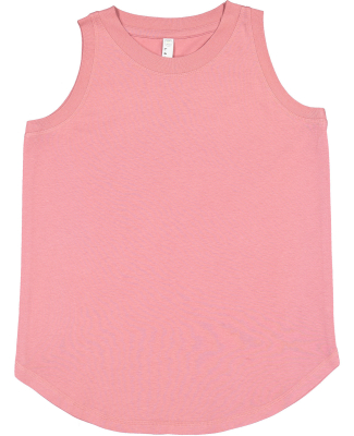 LA T 3592 Ladies' Relaxed Tank in Mauvelous