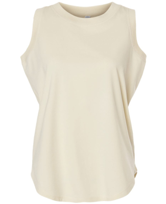 LA T 3592 Ladies' Relaxed Tank in Natural