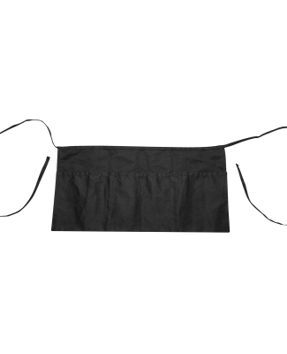 Liberty Bags 5500 Midweight Cotton Twill Waist Apr in Black