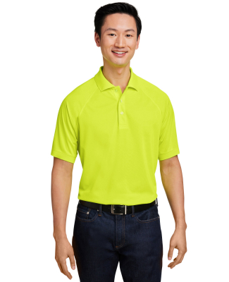 Harriton M208 Men's Charge Snag and Soil Protect P in Safety yellow