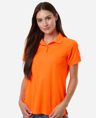 Harriton M208W Ladies' Charge Snag and Soil Protec in Safety orange