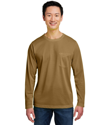 Harriton M118L Unisex Charge Snag and Soil Protect in Coyote brown