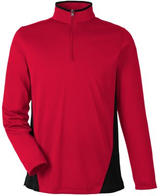 Harriton M786 Men's Flash Snag Protection Plus IL  in Red/ black
