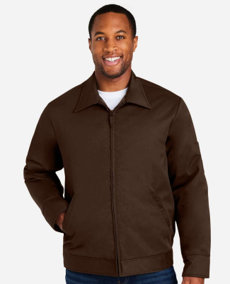 Harriton M721 Unisex ClimaBloc® Station Jacket in Dark mocha